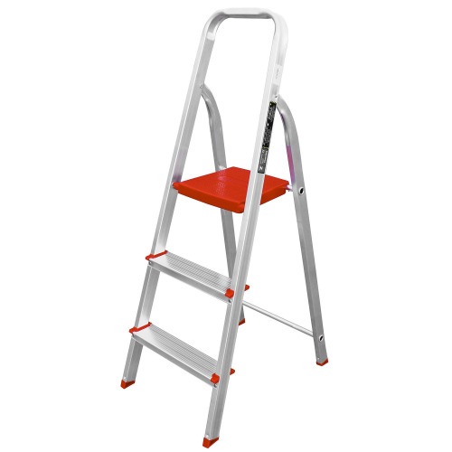 Escada de alum�nio 3 degraus residencial - ESC0062