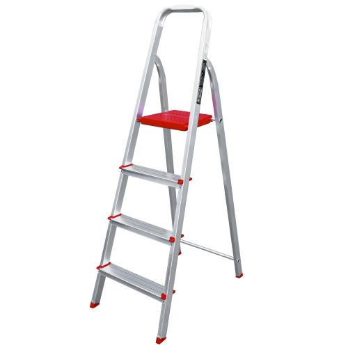 Escada de alum�nio 4 degraus residencial - ESC0063