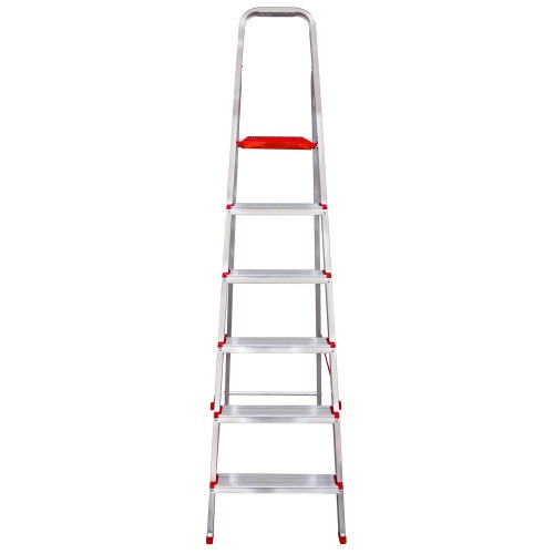 Escada de alum�nio 5 degraus residencial - ESC0064