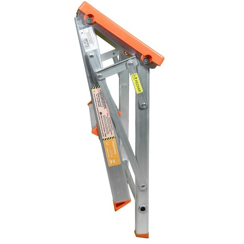 Escada banqueta de alum�nio 1 degrau + patamar - ESC0070