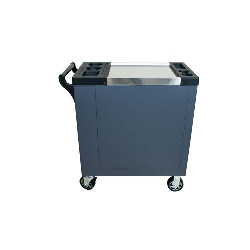 Carrinho para ferramentas com 7 gavetas e porta lateral