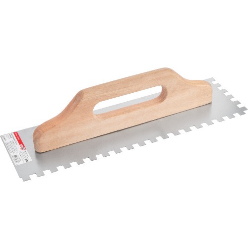 Desempenadeira de a�o dentada 390 x 120 mm