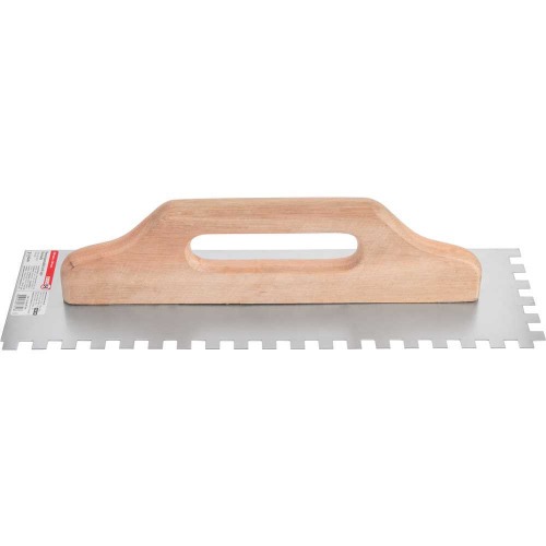 Desempenadeira de a�o dentada 390 x 120 mm