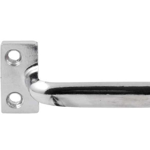 Puxador tipo alça em aço carbono niquelado 102 mm Puxador tipo alça em aço carbono niquelado 102 mm