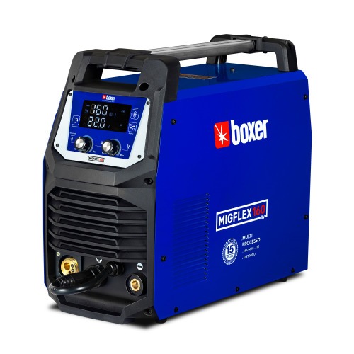 Inversora de solda Multiprocesso 160A para Eletrodo Mig e Tig - MIGFLEX 160BV 110V/220V Inversora de solda Multiprocesso 160A para Eletrodo Mig e Tig - MIGFLEX 160BV 110V/220V