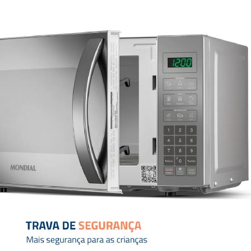 Micro-ondas 21 litros 1200W 10 n�veis de pot�ncia - MO-01-21E  220V