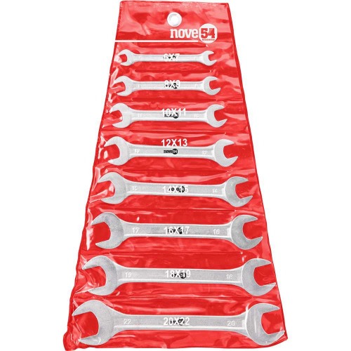 Jogo de chaves fixas 6 mm a 22 mm a�o carbono - Nove54