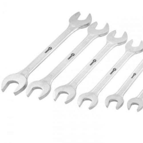 Jogo de chave fixa 6 a 22 mm 8 peças com suporte plástico Jogo de chave fixa 6 a 22 mm 8 peças com suporte plástico