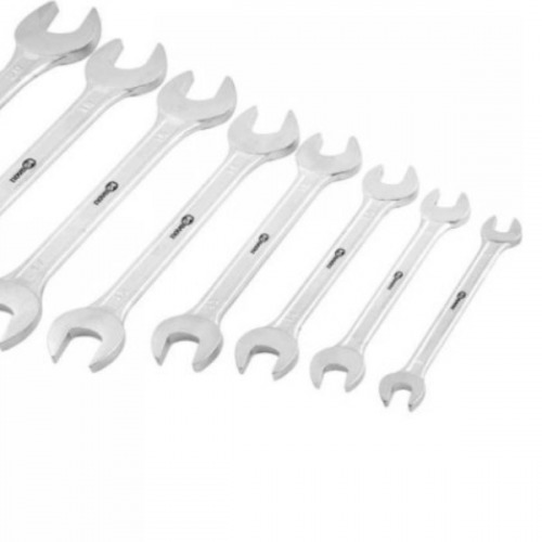 Jogo de chave fixa 6 a 22 mm 8 peças com suporte plástico Jogo de chave fixa 6 a 22 mm 8 peças com suporte plástico