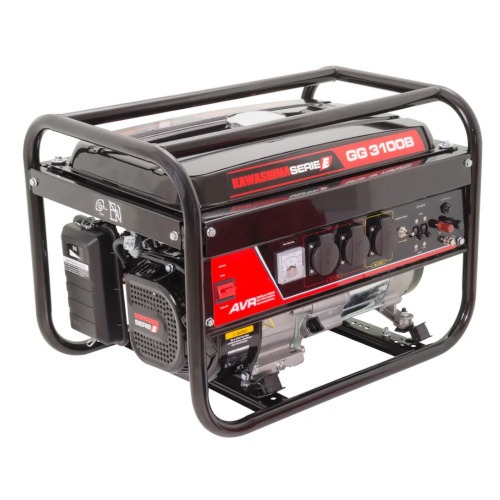 Gerador de energia 3,0 Kva a gasolina partida manual - GG 3100-B