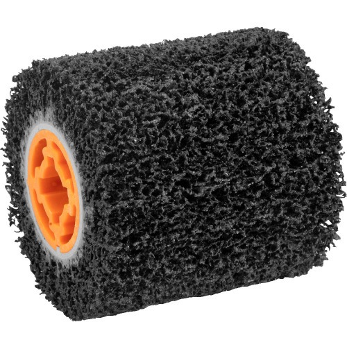 Roda escova de esponja abrasiva para remo��o 19 x 100 mm