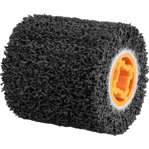 Roda escova de esponja abrasiva para remo��o 19 x 100 mm