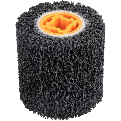 Roda escova de esponja abrasiva para remo��o 19 x 100 mm