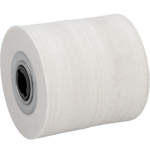 Roda escova de pano de polimento 19 x 100 mm