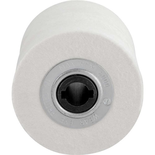 Roda escova de pano de polimento 19 x 100 mm