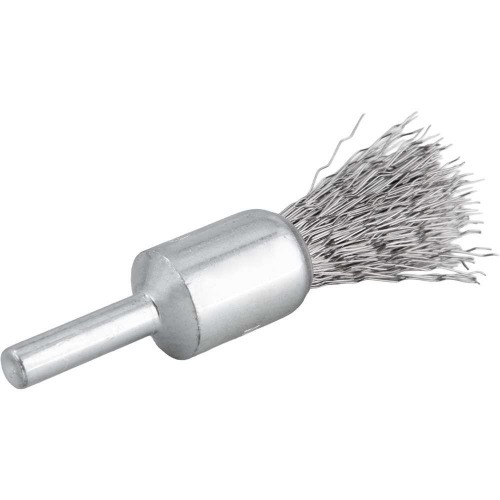 Escova de a�o tipo pincel ondulada 16 mm