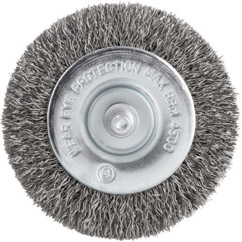 Escova de a�o inox circular ondulada 3