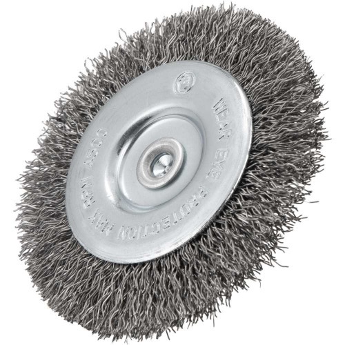 Escova de a�o inox circular ondulada 3