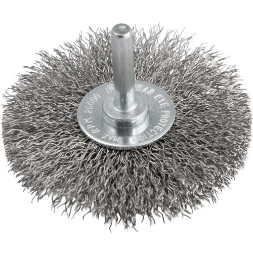 Escova de aço inox circular ondulada 3 Escova de aço inox circular ondulada 3