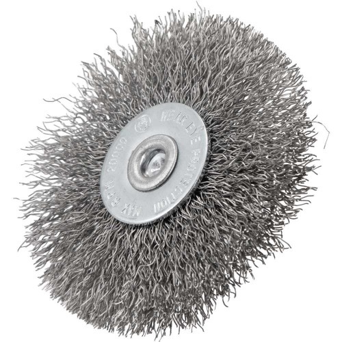 Escova de aço inox circular ondulada 3 Escova de aço inox circular ondulada 3