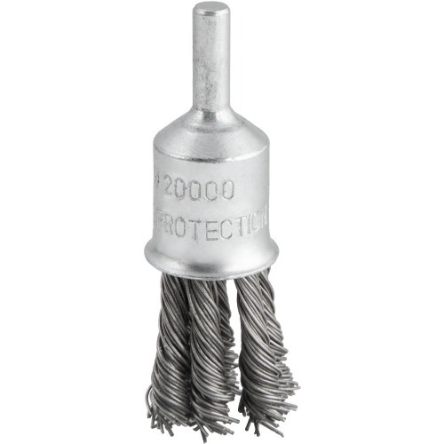 Escova de a�o inox torcida tipo pincel 19 mm