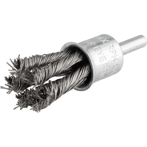 Escova de a�o inox torcida tipo pincel 19 mm