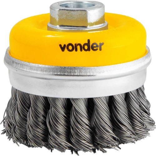 Escova de a�o torcido tipo copo 3