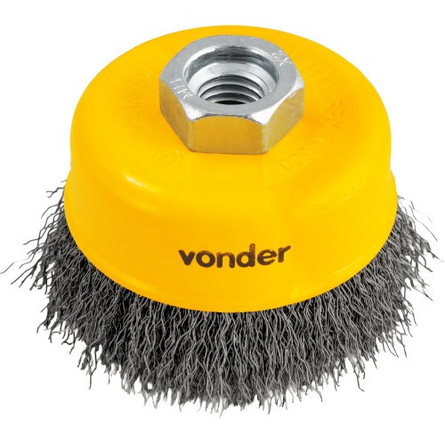 Escova de a�o ondulada tipo copo 3