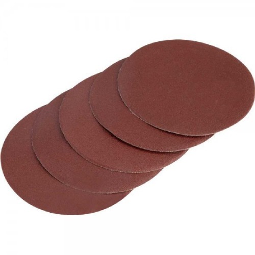 Disco de lixa com com costado em pluma 115 mm 5 pe�as