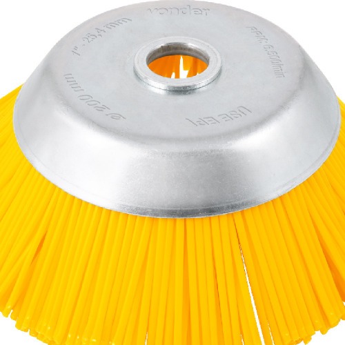 Escova de nylon c�nica para ro�adeira 1