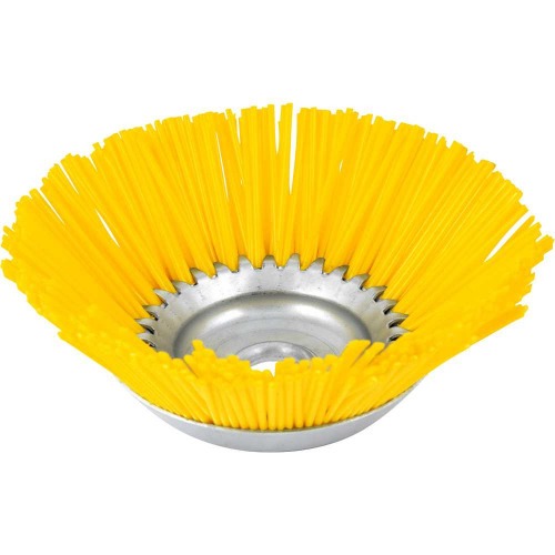 Escova de nylon c�nica para ro�adeira 1