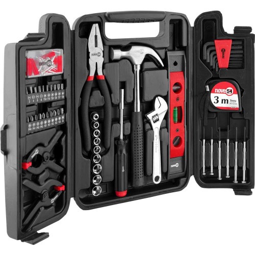 Jogo de ferramentas com 131 pe�as com maleta - JF 131