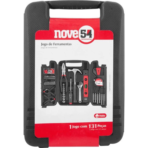 Jogo de ferramentas com 131 pe�as com maleta - JF 131