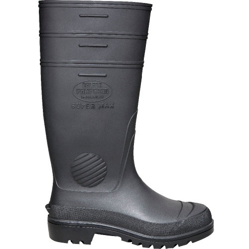 Bota em PVC preta cano extralongo - Supermax CELSF 503 Bota em PVC preta cano extralongo - Supermax CELSF 503