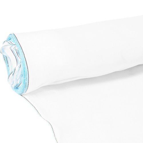 Tela fachadeira branca em polietileno 3 x 50 m leve