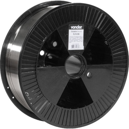 Arame para solda mig a�o inox 308L 0,8 mm rolo 15 kg