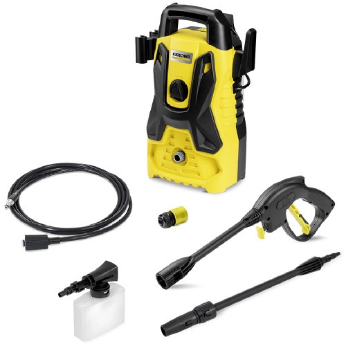 Lavadora de alta press�o 1500 libras com aplicador de detergente - Port�til  110V