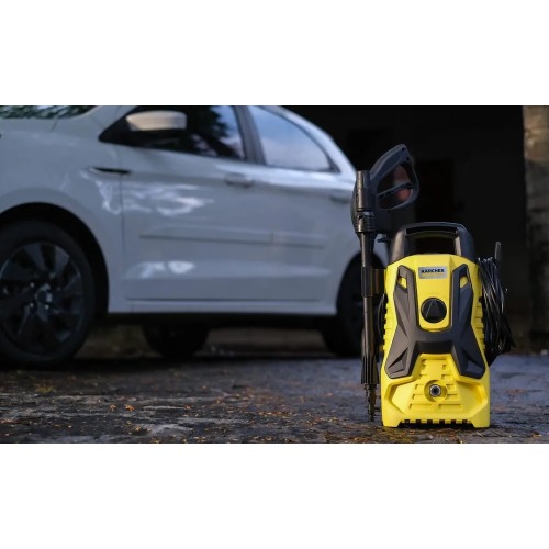 Lavadora de alta press�o 1500 libras com aplicador de detergente - Port�til  110V