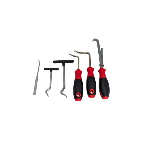 Jogo de ferramentas para remover retentores 6 peças Jogo de ferramentas para remover retentores 6 peças