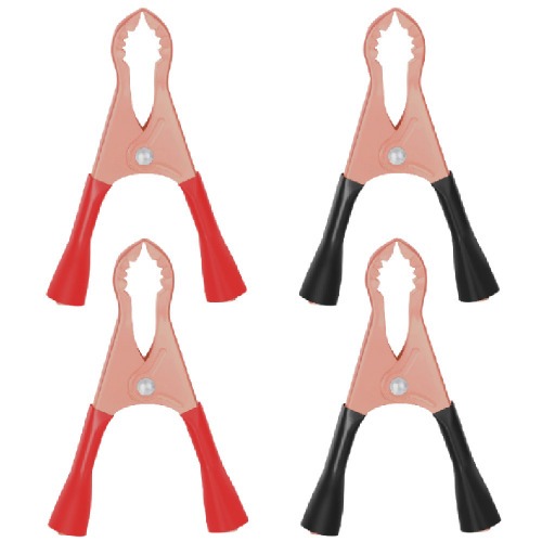 Kit garra jacar� isolante abertura de 27 mm 4 pe�as - BOM-5582