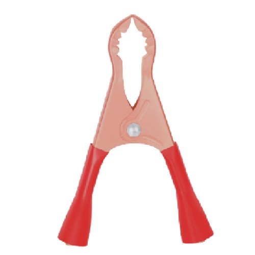 Kit garra jacar� isolante abertura de 27 mm 4 pe�as - BOM-5582