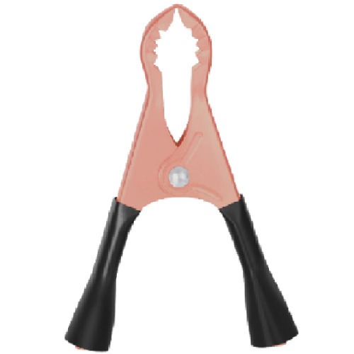 Kit garra jacar� isolante abertura de 27 mm 4 pe�as - BOM-5582