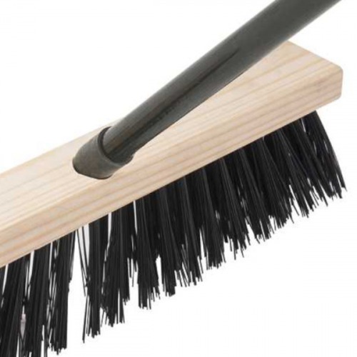 Vassoura tipo gari cepa pl�stica 4 fileiras 37,5 cm