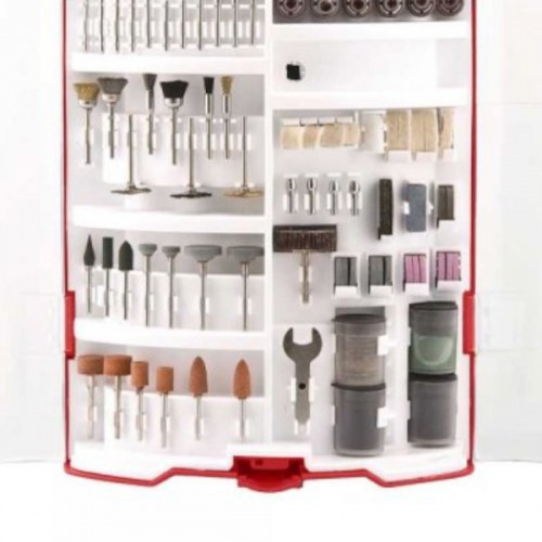 Kit de acess�rios para microrret�fica com 257 pe�as - AMR 257