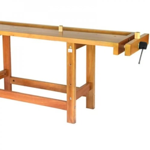 Bancada para marceneiro 2,10 x 0,55 x 0,90 m com 2 morsas - RLLMAD131.2