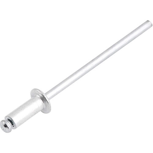 Rebite de repuxo em alum�nio 3,2 mm x 8 mm com 100 pe�as