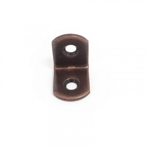 Cantoneira de refor�o para moveis 20 x 20 mm a�o galvanizado 4 pe�as