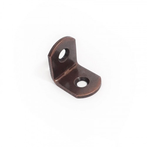 Cantoneira de refor�o para moveis 20 x 20 mm a�o galvanizado 4 pe�as