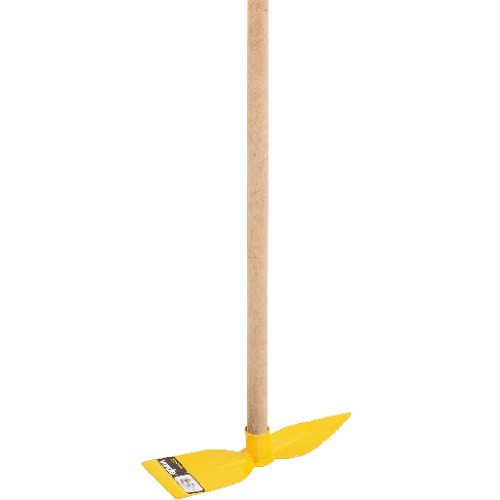 Sacho em a�o carbono tipo cora��o com cabo de madeira - VD220