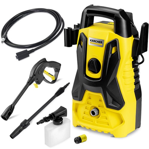 Lavadora de alta press�o 1500 libras com aplicador de detergente - Port�til  110V